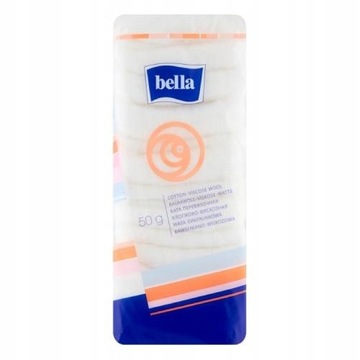 BELLA Wata opatrunkowa bawełniano-wiskozowa, 50g