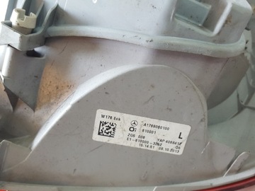 MERCEDES A TŘÍDA W176 12-15R SVĚTLO LEVÝ ZADNÍ A1769060100