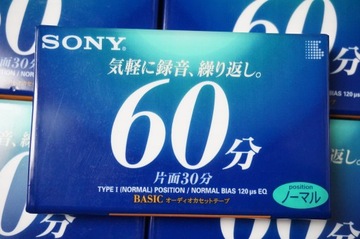 KASETA Magnetofonowa SONY Basic C-60