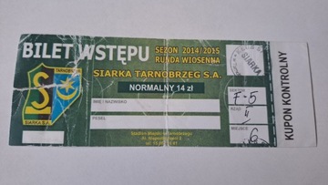 SIARKA TARNOBRZEG (14) WIOSNA 2014/2015