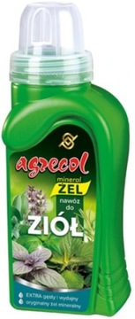 Nawóz do Ziół Bazylia ŻEL MINERALNY AGRECOL 0,25 l