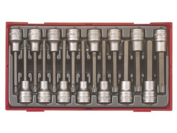 Zestaw 15 nasadek do osadzania grotów TengTools 11889-0102