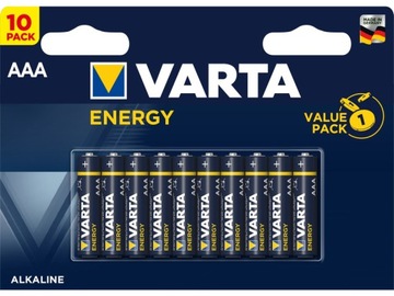 BATERIA VARTA ENERGY LR03/AAA 10SZT