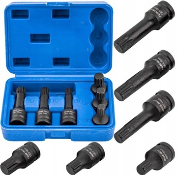 Klucze udarowe spline m14 m16 m18 zawieszenia VW