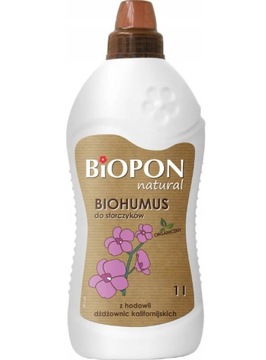BIOPON Biohumus Nawóz organiczny, naturalny płyn do Storczyków 1 L