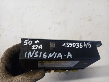 МОДУЛЬ ДАТЧИКА ПОДУШКИ БЕЗОПАСНОСТИ OPEL INSIGNIA 13503645