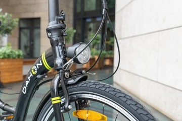Dahon Briza D8s складной на 24 колесах / Черный глянцевый