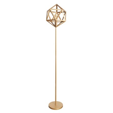 Lampa podłogowa DENMARK Złota E27
