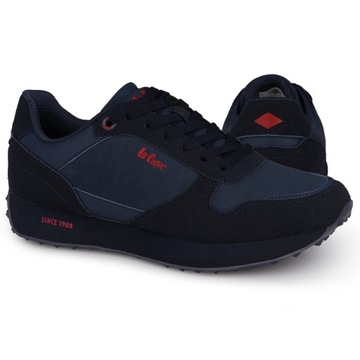 Buty, sneakersy męskie Lee Cooper Navy GRANATOWY