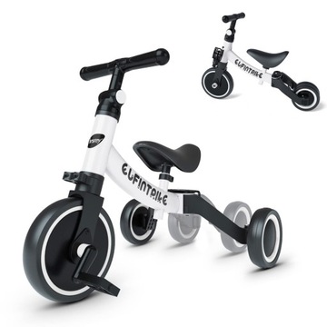Rower trójkołowy Besrey elfintrike Biały