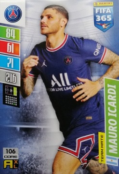 FIFA 365 2022 TEAM MATE PSG 106 ICARDI