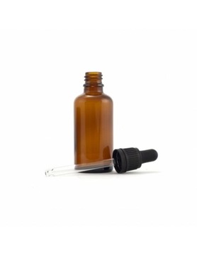Buteleczka szklana brązowa z pipetą 30ml