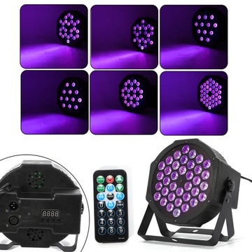 REFLEKTOR PAR LIGHT DMX 36 LED 72W