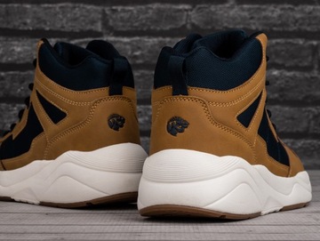 Buty męskie, sportowe Iguana Laupen Mid Camel/Navy