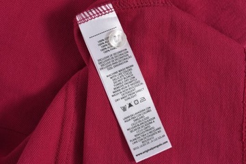 PENGUIN różowa koszulka polo męska bawełna SLIM XL