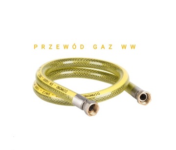 Przewód do gazu wąż gazowy L100cm 1,0m W/W