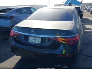 Mercedes Klasa S W223/V223 2022 Mercedes-Benz Klasa S 580 4Matic 2022 4.0 Benzyna 496KM, zdjęcie 4