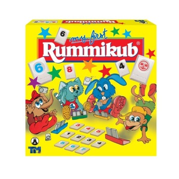 Gra Rummikub Junior MY FIRST edukacyjna 4+