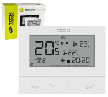 REGULATOR STEROWNIK TERMOSTAT TEMPERATURY POKOJOWY SZKŁO TECH ST-292 V3
