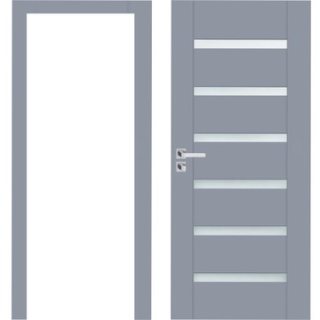 APUS МЕЖКОМНАТНЫЕ ДВЕРИ Комплект оконных дверей белый