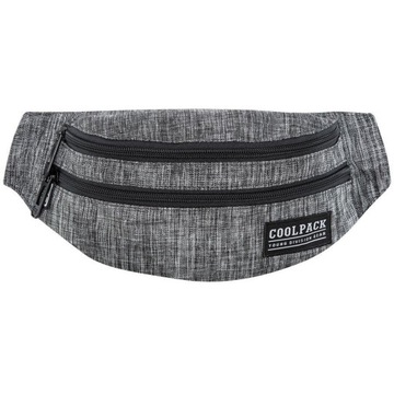 COOLPACK SASZETKA NERKA DZIECIĘCA SZARO CZARNA