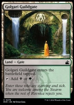 Karta Magic: The Gathering Golgari Guildgate WIZARDS OF THE COAST * foil*