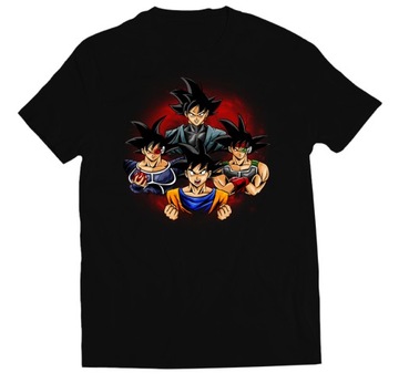 KOSZULKA GOKU RHAPSODY MASHUP DRAGONBALL XL