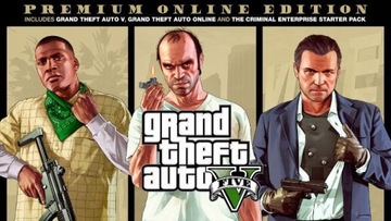 GRAND THEFT AUTO GTA 5 V PREMIUM ONLINE EDITION PL PC KLUCZ ROCKSTAR