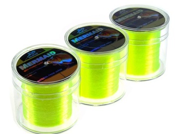 MERMAID CARP FLUO LINE 0,40 ММ 25 кг 500 м ТОНУЩАЯ КОРМУШКА НА ЗЕМЛЕ