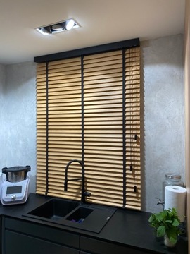 Деревянные жалюзи 50 мм 140 х 160 до размера различных цветов