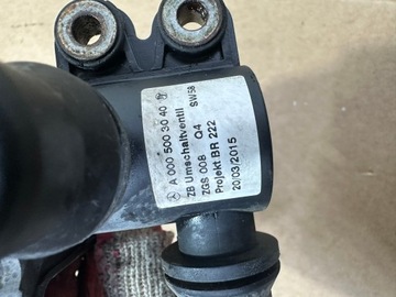 Zawór wody, zawór przełączający Mercedes S klasa W222, W205