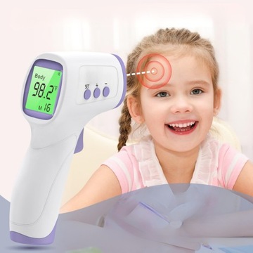 БЕСКОНТАКТНЫЙ ЭЛЕКТРОННЫЙ ИНФРАКРАСНЫЙ ТЕРМОМЕТР МЕДИЦИНСКИЙ ДЛЯ ДЕТЕЙ