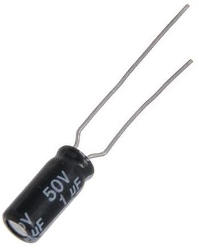 0,47uF 20% 50V 5X11mm 105° R=2 12 szt 08.07