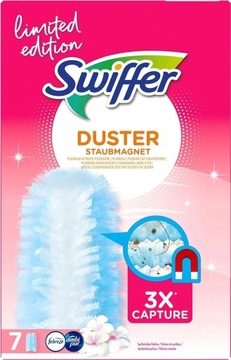 SWIFFER DUSTER FEBREZE ZAPACHOWE ZAPASY DO MIOTEŁKI DO KURZU PINK 7SZT