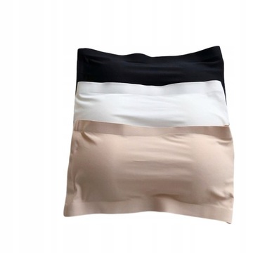 3 sztuk Krótkie topy Bez ramiączek Bralette