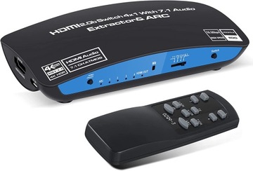 Комбайнер HDMI со звуком 1/4 Spacetronik SPH-RAE04