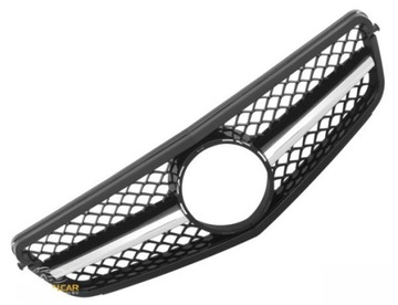 MASKA MERCEDES W204 C BLACK CHRÓM C63 LOOK AMG