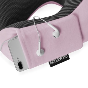 BETLEWSKI Дорожная подушка с пеной с эффектом памяти, мягкая и удобная для автомобиля, для шеи