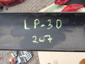 LIŠTA DVEŘE LEVÝ PŘEDNÍ PEUGEOT 207 3D