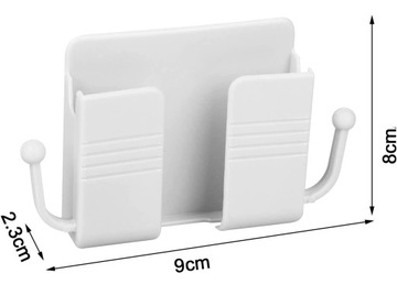 ПОДВЕСНОЙ ДЕРЖАТЕЛЬ ЗАРЯДКИ ТЕЛЕФОНА, БЕЛЫЙ