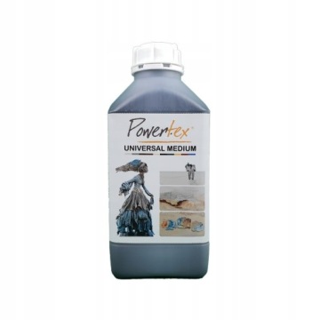Отвердитель для ткани Universal Medium - Powertex - Бронза, 0,5 кг