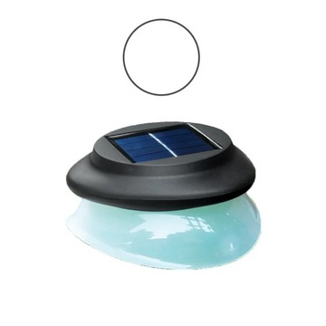 Lampa solarna ścienna 3 LED Super Bright lampa zlewozmywakowa zasilana ener