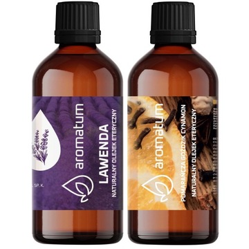 Zestaw olejków eterycznych 200ml do kominka dyfuzora 100% naturalny zapach