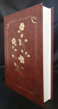 Блокнот-дневник DIARIO, 350 пустых страниц, А5, прошитый, коричневый, позолоченный
