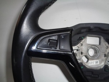 SKODA FABIA III 6V OCTAVIA 5E SUPERB 3 VOLANT KŮŽE MULTIFUNKČNÍ