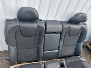 SEDADLA POHOVKA POLOKOŽENÝ VOLVO V40 II R-DESIGN UK KOMPLET