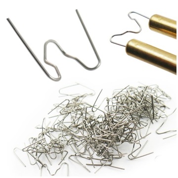 Zszywki do plastiku RS46 100szt WKLĘSŁE NAROŻNE 0,6mm do naprawy plastiku
