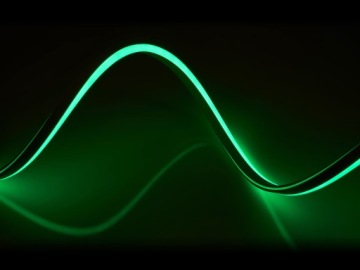 СВЕТОДИОДНАЯ ЛЕНТА 230V 2835 1M IP68 НЕОНОВЫЙ ЗЕЛЕНЫЙ