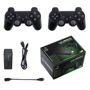 ТВ-игровая ретро-консоль, эмулятор GAMES, 2 планшета