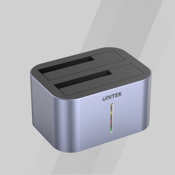 Unitek S1306A Док-станция с двумя жесткими дисками USB3.0, 2x SATA 2,5/3,5 дюйма